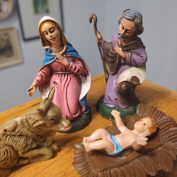 Nativity figures, vintage - Picture 10 of 10